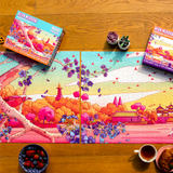 Neon Meadow Jigsaw Puzzle 500pcs (3 Pack)