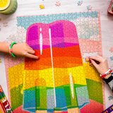 Rainbow Popsicle Jigsaw Puzzle 1000pcs
