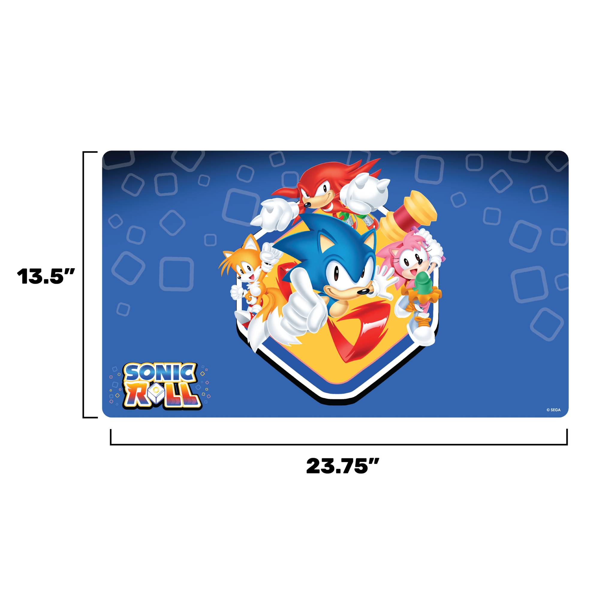 Sonic Roll Cast Playmat – Kess Entertainment