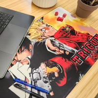 Trigun Wolfwood & VASH Playmat